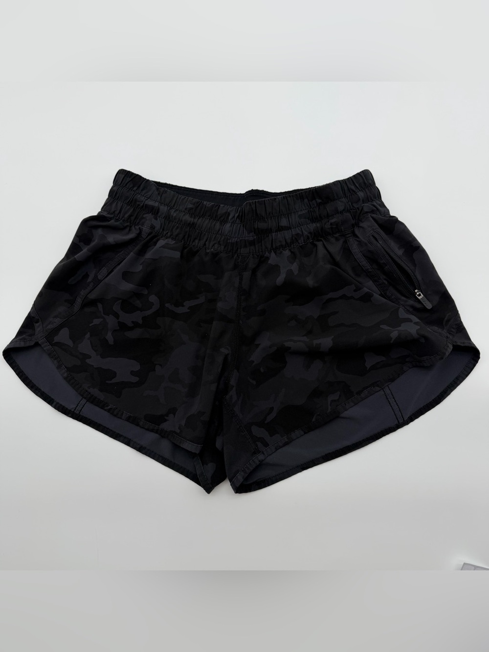 lululemon athletica Black Camo Run Shorts